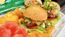 Beef Sliders with Avocado Salsa