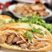 Vietnamese Pork Banh Mi Sandwiches