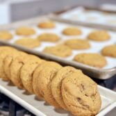 Pumpkin Spice Espresso Chocolate Chip Cookies