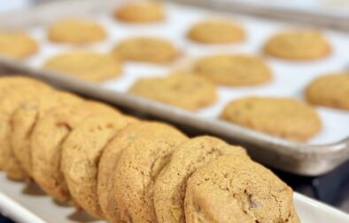 Pumpkin Spice Espresso Chocolate Chip Cookies