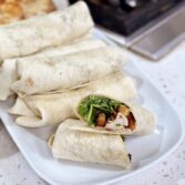 Grilled Chicken Caesar Wrap with Homemade Caesar Dressing