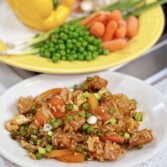 Tangy Sweet and Sour Pork Fried Rice