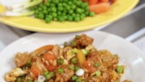 Tangy Sweet and Sour Pork Fried Rice