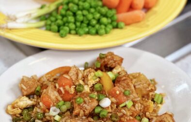 Tangy Sweet and Sour Pork Fried Rice