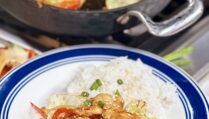 Japanese Miso Chicken Stir Fry with Cabbage