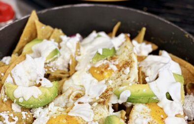 Chilaquiles with Tomatillo Salsa