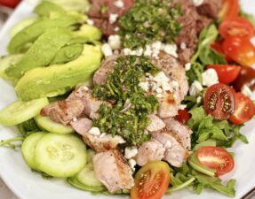 Zesty Steak & Chimichurri Power Salad: A Flavor-Packed Meal in Under 30 Minutes!