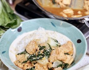 Chicken and Bok Choy Stir-Fry