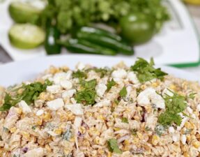 Mexican Street Corn Pasta Salad