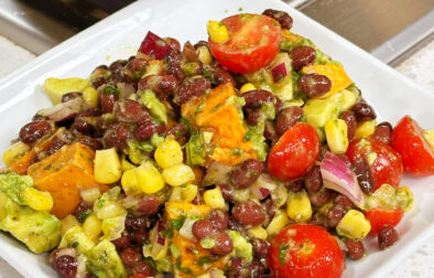 Southwest Black Bean Salad with Sweet Potatoes