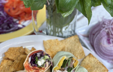 Jekyll & Hyde Ballet-Inspired Rainbow Lunch Wraps