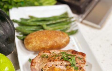 Apple and Sage Stuffed Pork Chops