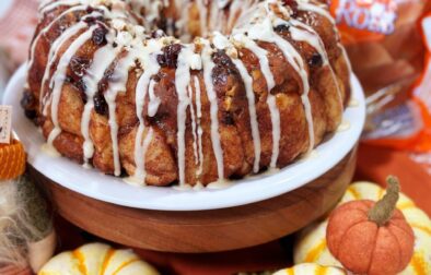 White Chocolate Cranberry Monkey Bread