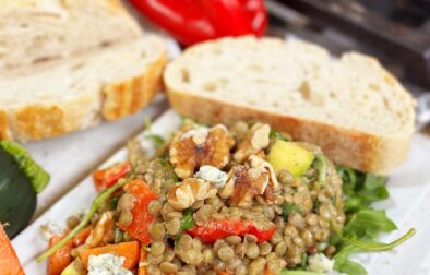 French Lentil and Roasted Vegetable Salad