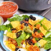 Flavorful Pork Taco Salad