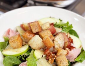 Salad Savoyarde: A French Delight with Cheese, Apples, and Walnuts