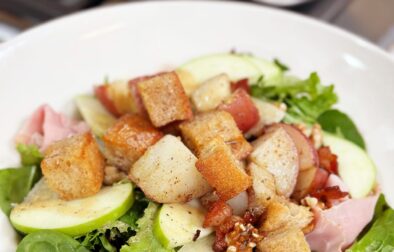 Salad Savoyarde: A French Delight with Cheese, Apples, and Walnuts