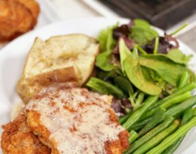 Classic Chicken Fried Steak with Country Gravy