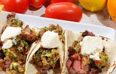 Carne Asada Tacos with Fresh Salsa