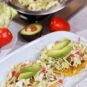 Steak-Style Tostadas with Mexican Coleslaw Salsa