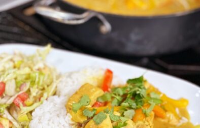 Coconut Curry Chicken & Rice