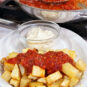 Patatas Bravas Crispy Spanish Tapas with Spicy Sauce