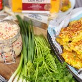 Cheesy Corn Fritters with Pepper Jack Pimento Cheese