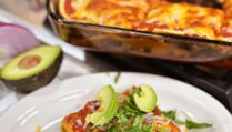 Poblano Black Bean Enchiladas