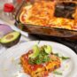 Poblano Black Bean Enchiladas