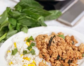 Spicy Thai Basil Chicken (Pad Krapow Gai)