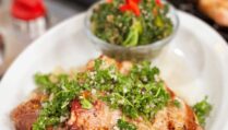 Grilled Pork Chops with Chimichurri