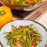 Spring Vegetable Stir-Fry with Lemon-Garlic Quinoa