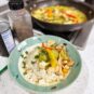 Thai Green Curry with Coconut Rice