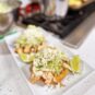 Chipotle Chicken Tostadas with Avocado-Lime Slaw