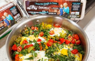 Monday, June 9, 2025: Golden Sunrise Egg & Veggie Skillet with Fresh Herbs