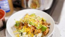 Zesty Carnitas Bowls with Cilantro-Lime Rice