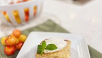 Cherry Basil Clafoutis Cake (A Fresh Twist on a French Classic)