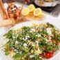 Warm Orzo Salad with Chicken